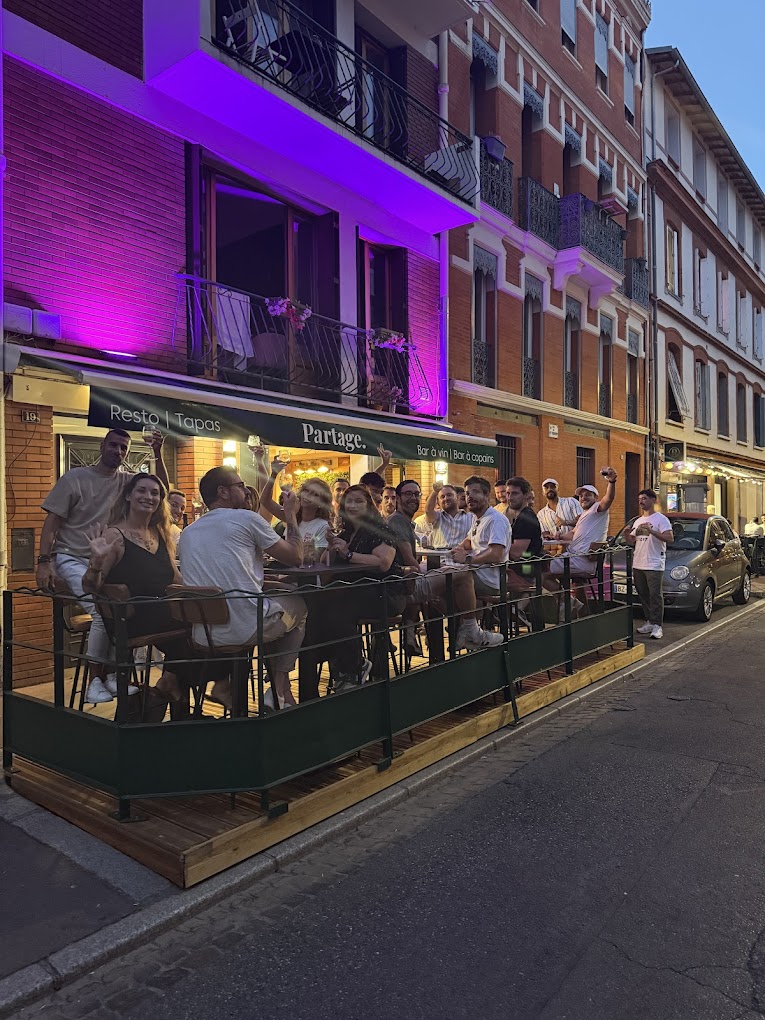la terrasse du Partage